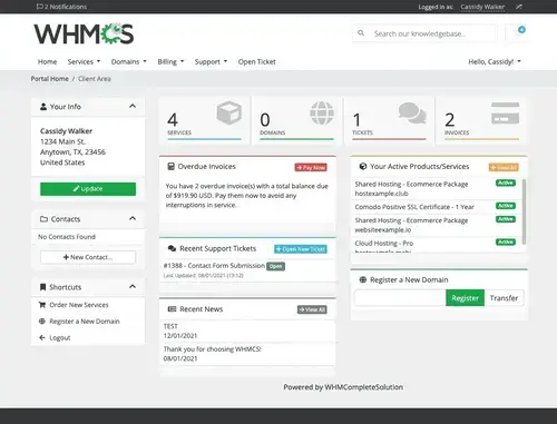 WHMCS